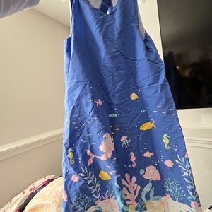 Blue Mermaid Themed Dress